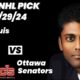 St. Louis Blues Vs Ottawa Senators Nhl Game October 29 2024