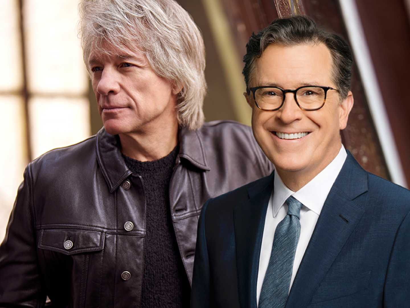 Stephen Colbert And Jon Bon Jovi Montclair Film Festival