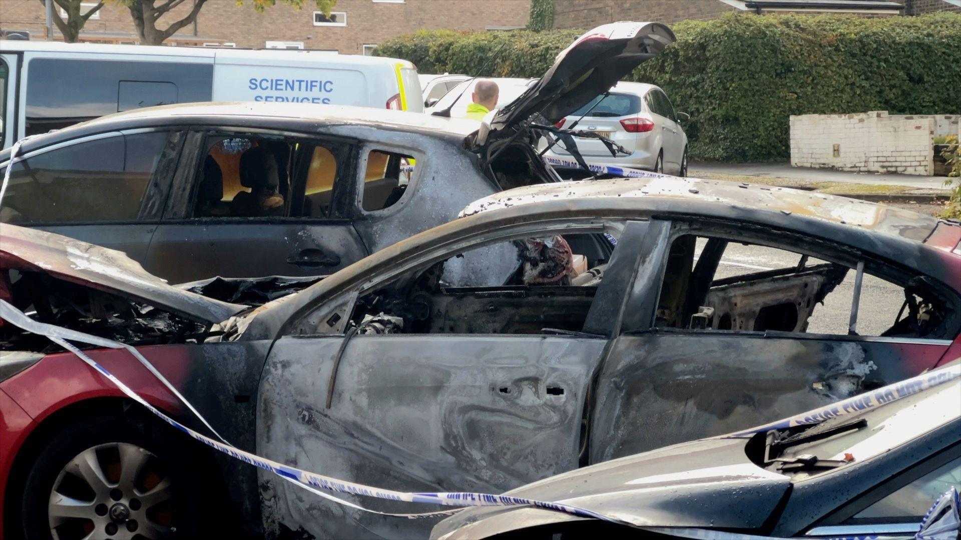 Stevenage Arson Vehicle Fires