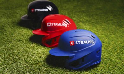 Strauss Mlb Helmet Logo