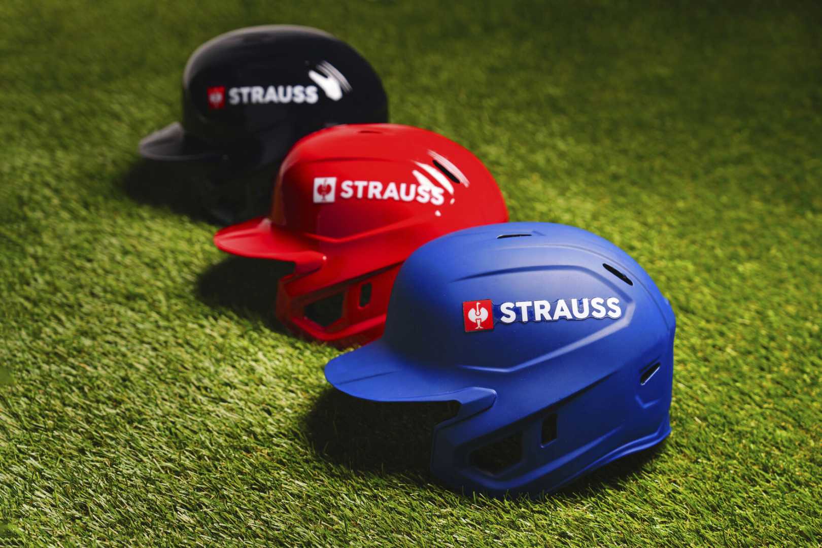 Strauss Mlb Helmet Logo