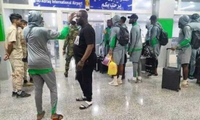 Super Eagles Players Stranded At Al Abraq International Airport Libya