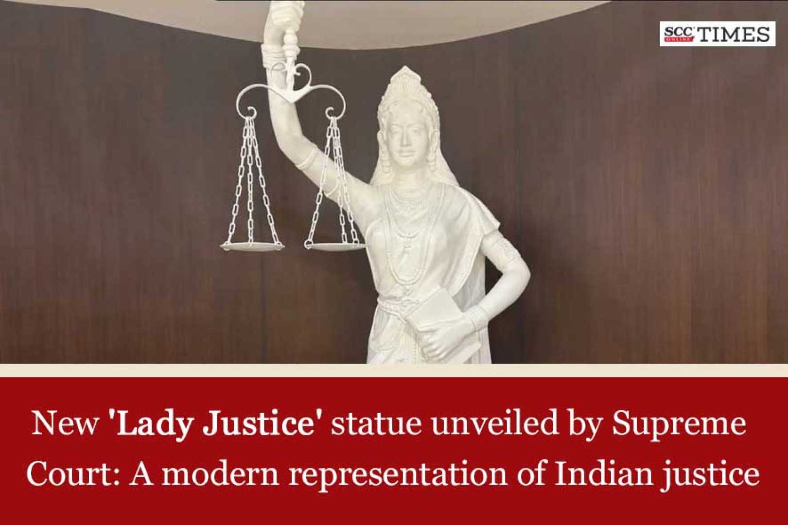 Supreme Court Of India Lady Justice Statue