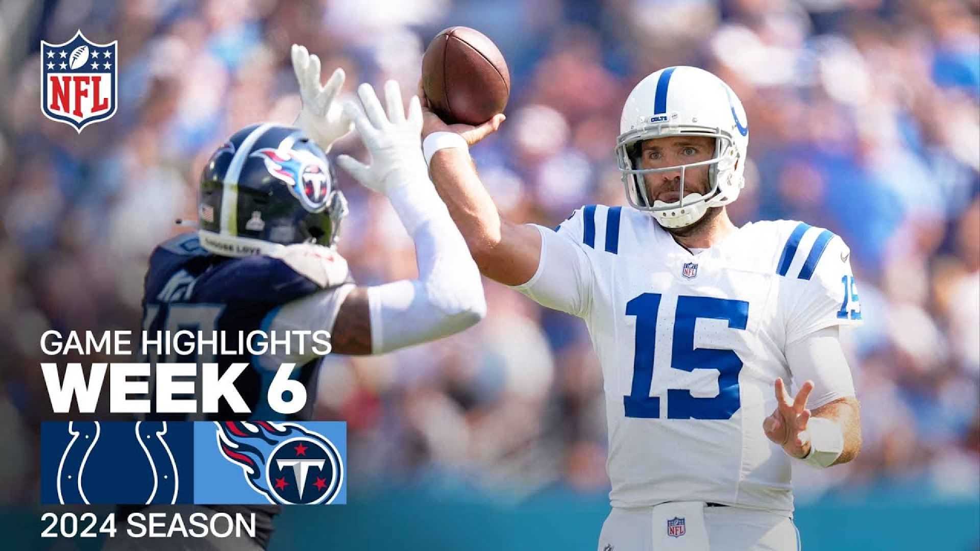 Tennessee Titans Vs Indianapolis Colts Week 6 2024