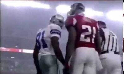 Terrell Owens And Deangelo Hall Nfl Game Incident