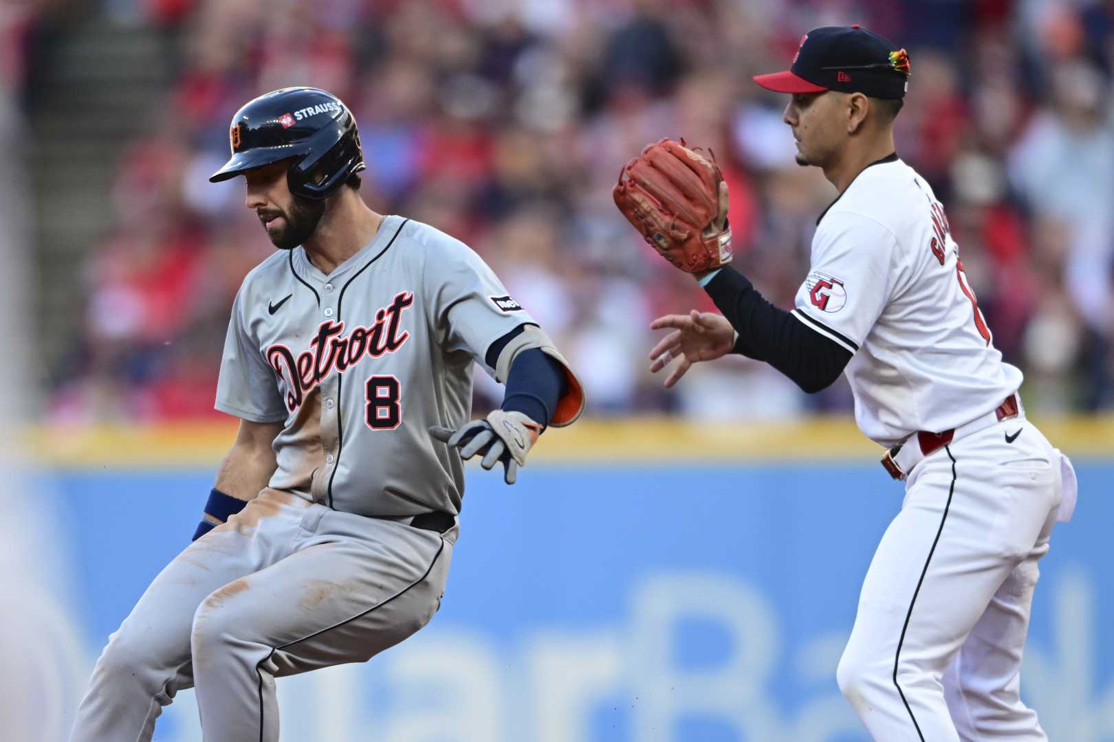 Tigers Guardians Game 3 Comerica Park