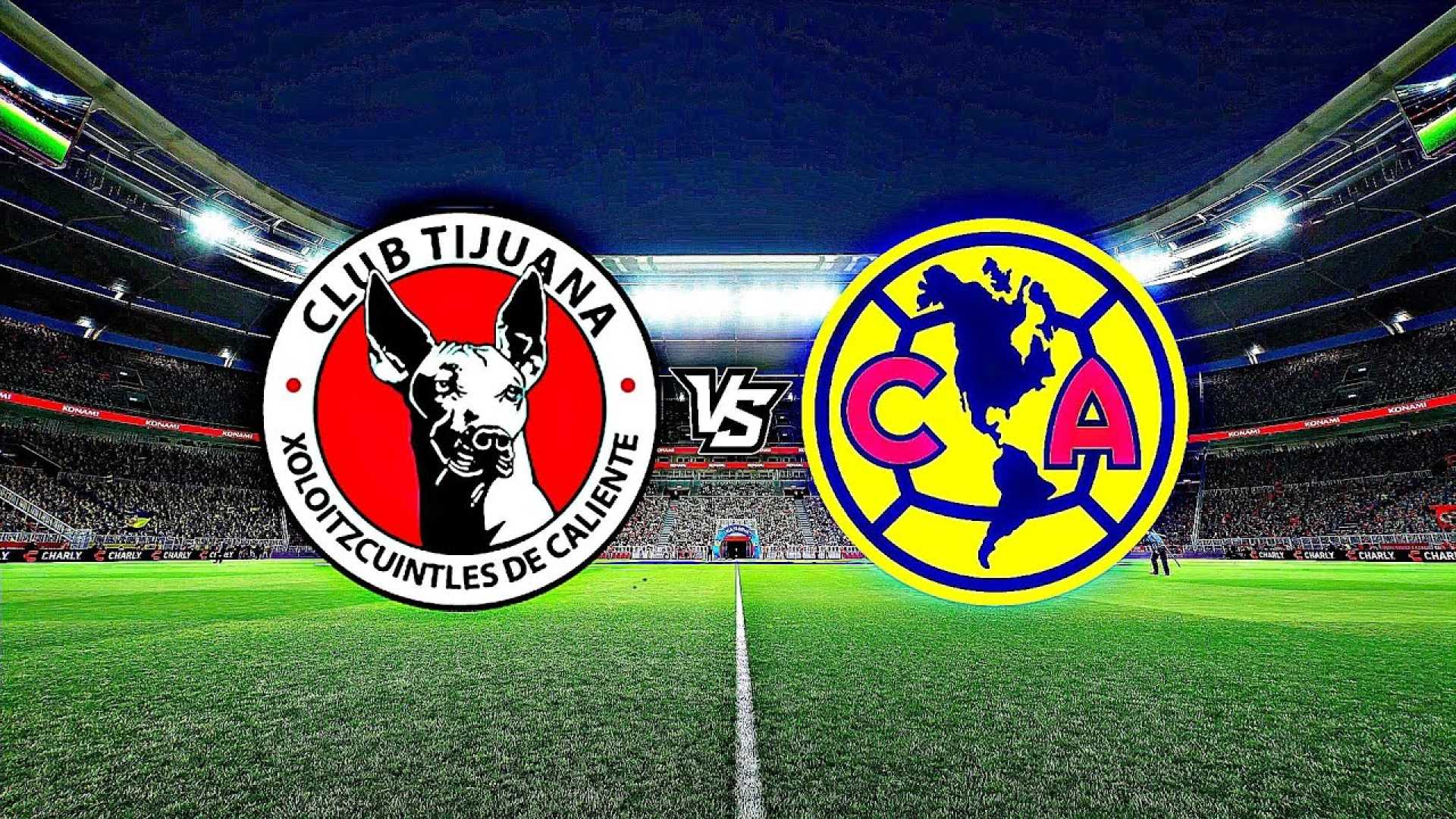 Tijuana Vs América Liga Mx Jornada 13 Estadio Caliente