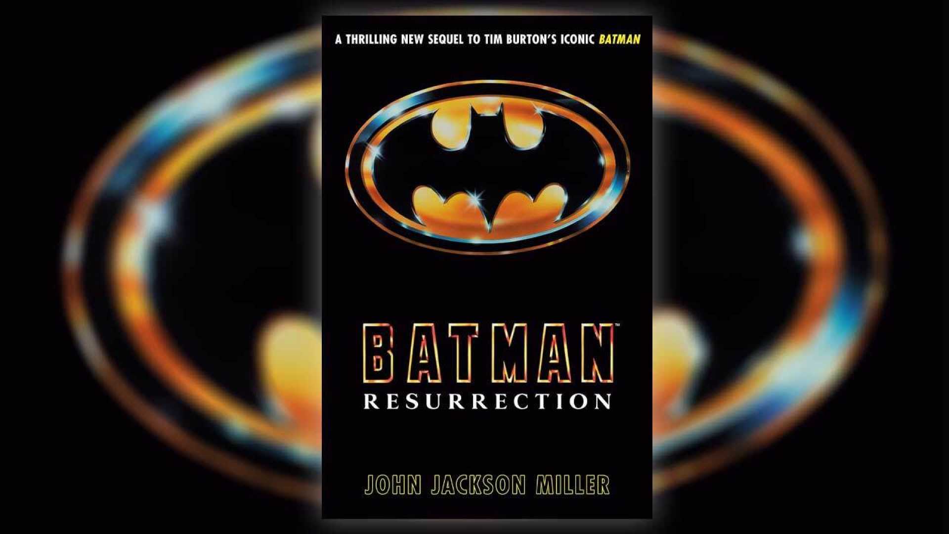 Tim Burton Batman Sequel Novel