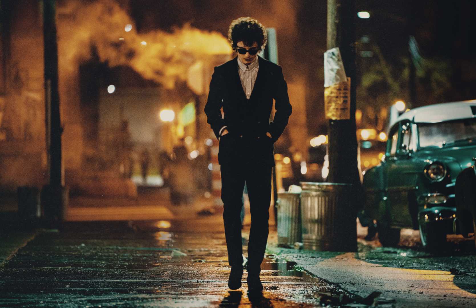 Timothée Chalamet Bob Dylan A Complete Unknown