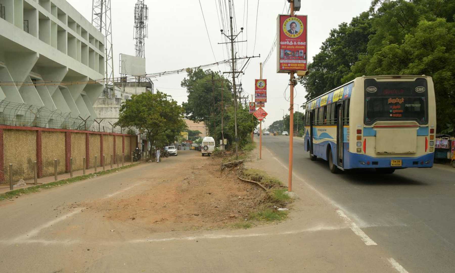 Tiruchi Overbridge Construction