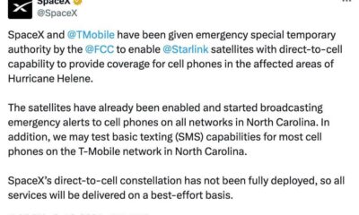 T Mobile Spacex Satellite Sms Service