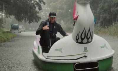 Toby Tarrant Pedalo Challenge River Wey