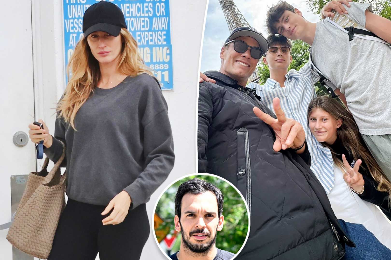 Tom Brady And Gisele Bündchen With Joaquim Valente