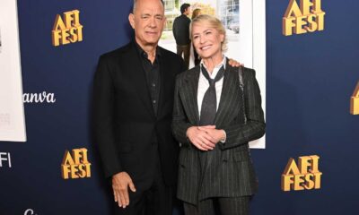 Tom Hanks And Robin Wright 'here' Movie Premiere