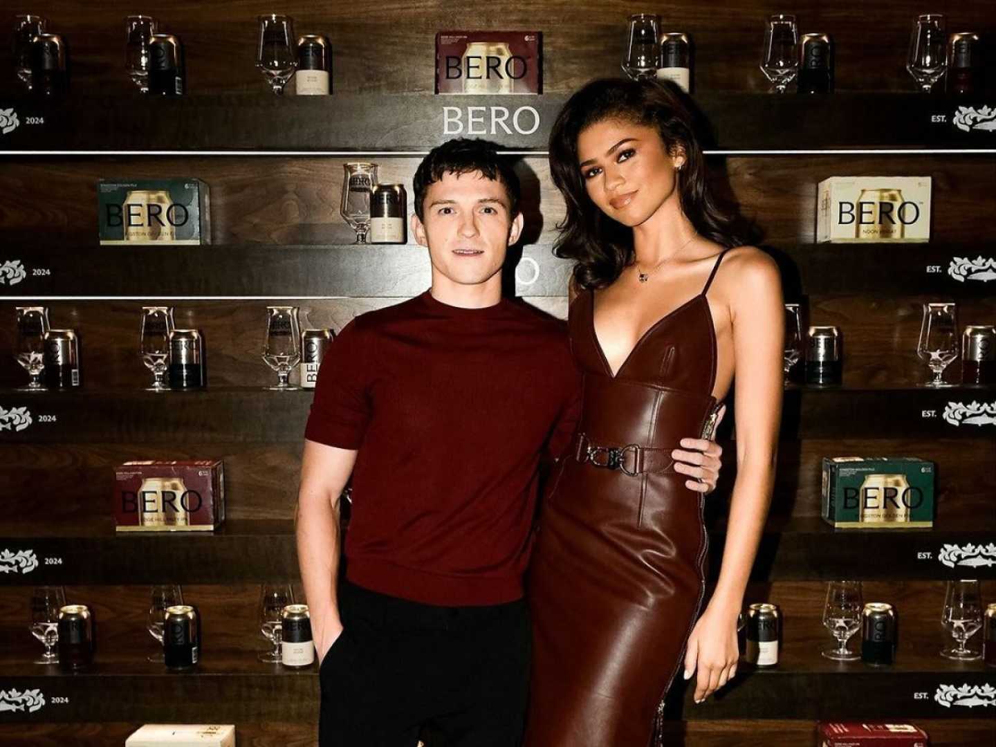 Tom Holland And Zendaya In Matching Outfits Nyc