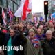 Tommy Robinson Supporters Protest In London