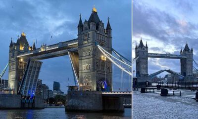 Tower Bridge Stuck Open Traffic