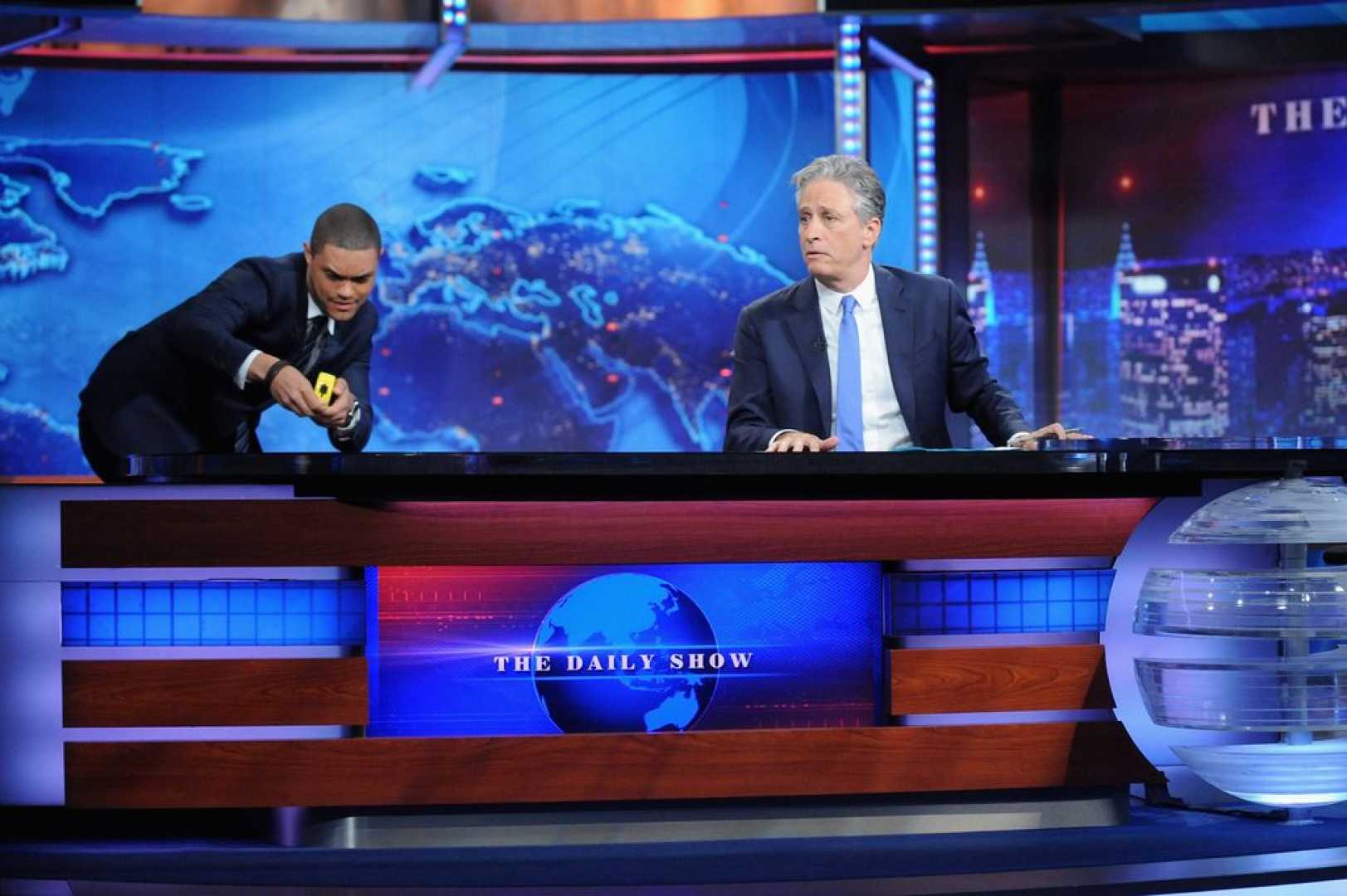 Trevor Noah And Jon Stewart