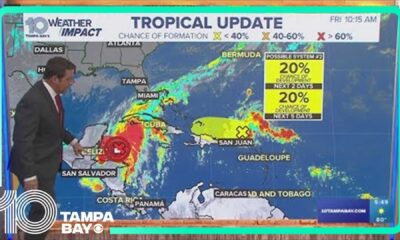 Tropical Depression Formation In Caribbean Sea