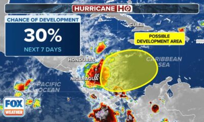 Tropical Storm Development In Caribbean Sea