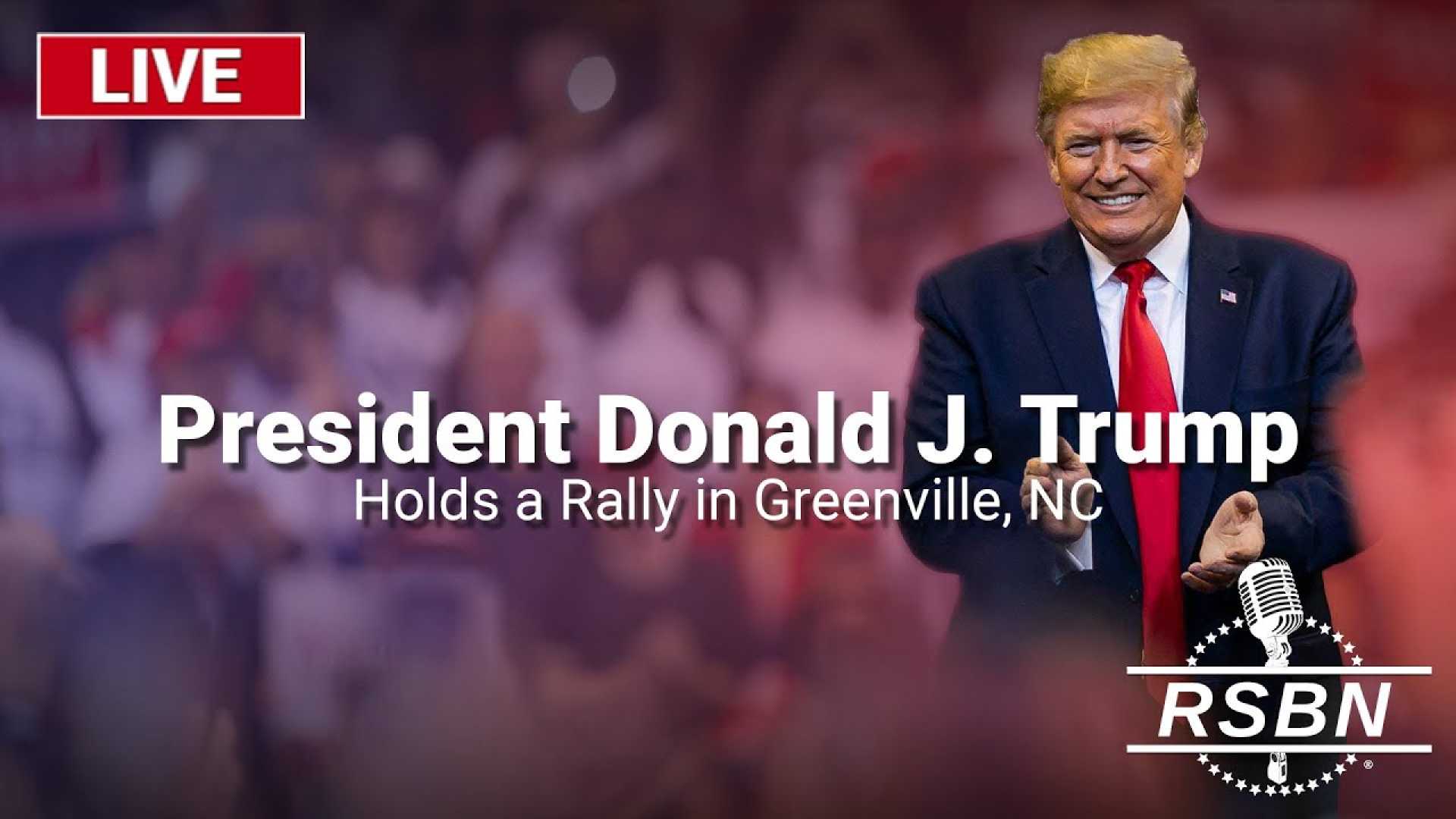 Trump Rally Greenville North Carolina October 2024