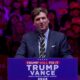 Tucker Carlson At Trump Madison Square Garden Rally