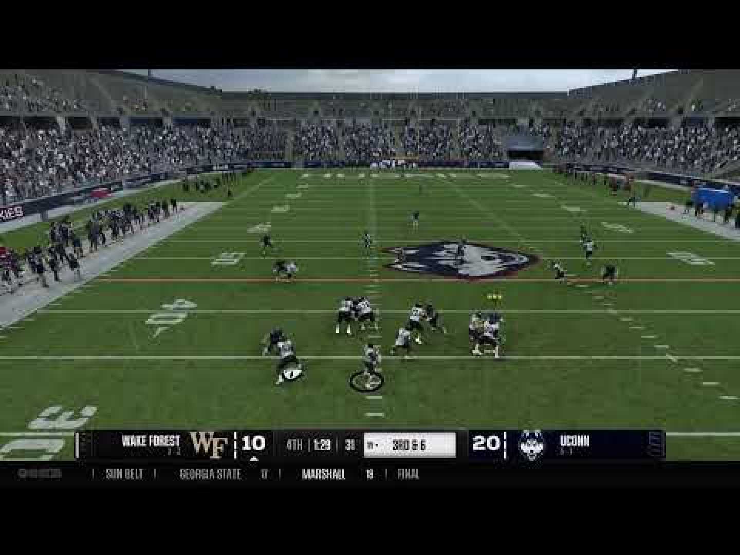 Uconn Vs Wake Forest Football