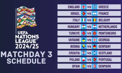 Uefa Nations League 2024/25 Schedule