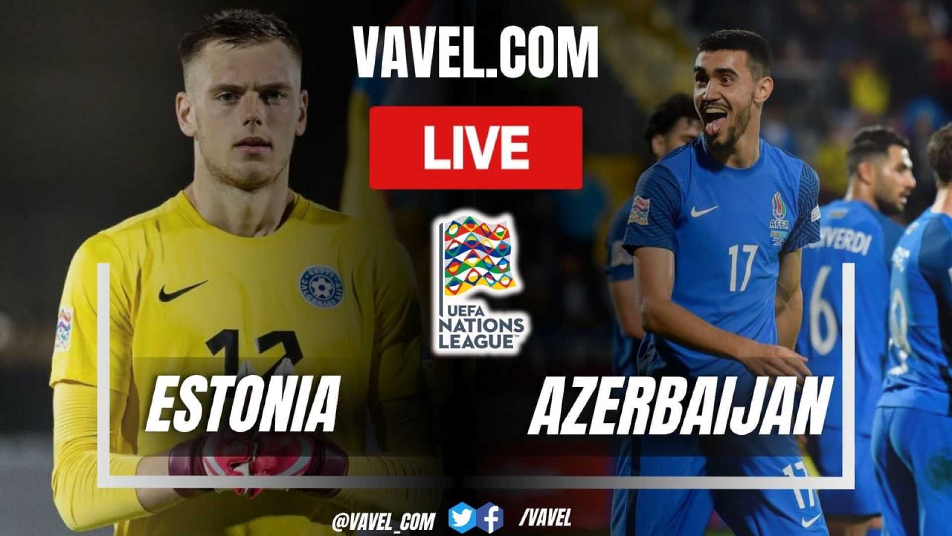 Uefa Nations League Estonia Vs Azerbaijan