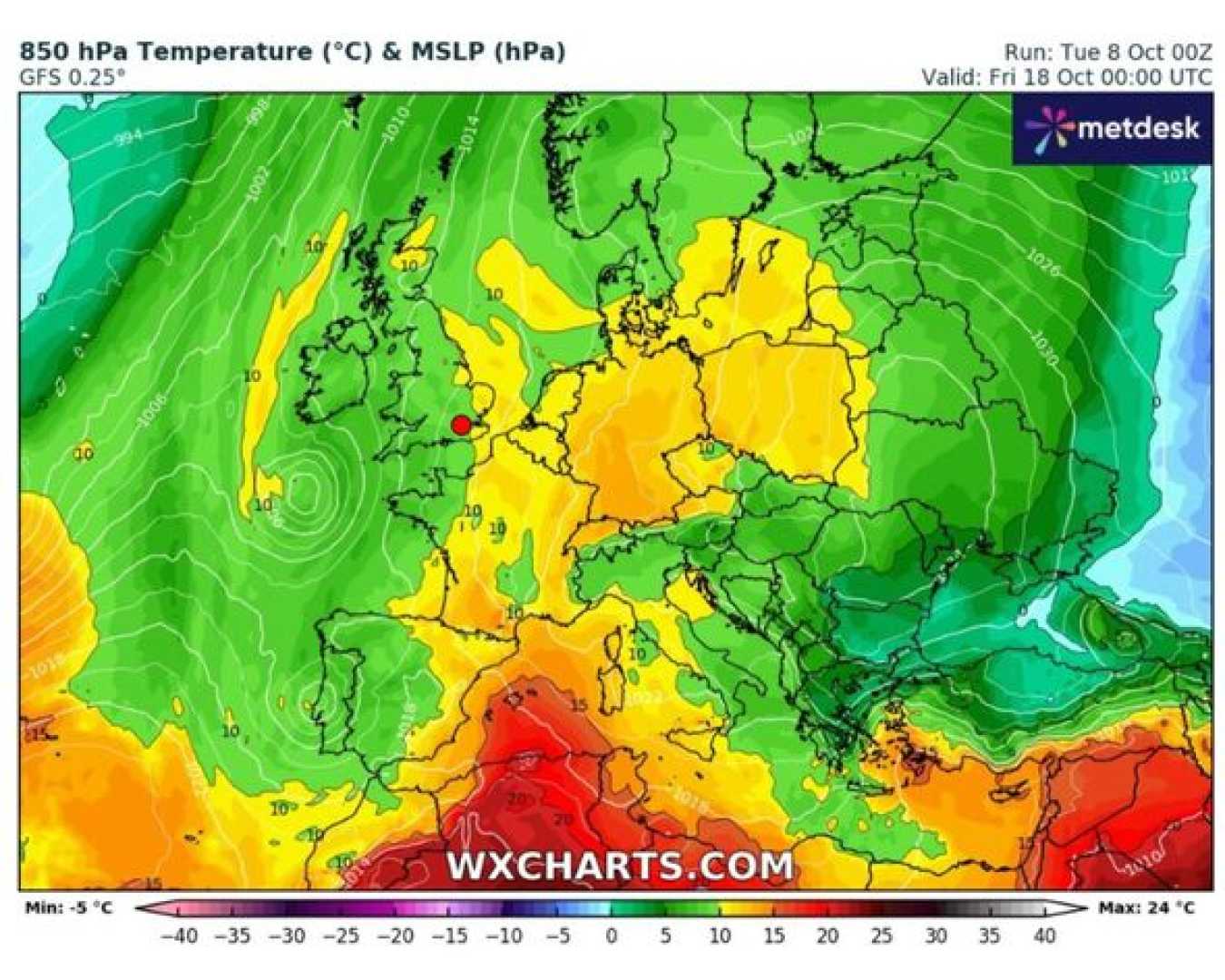 Uk Weather Map October 2023