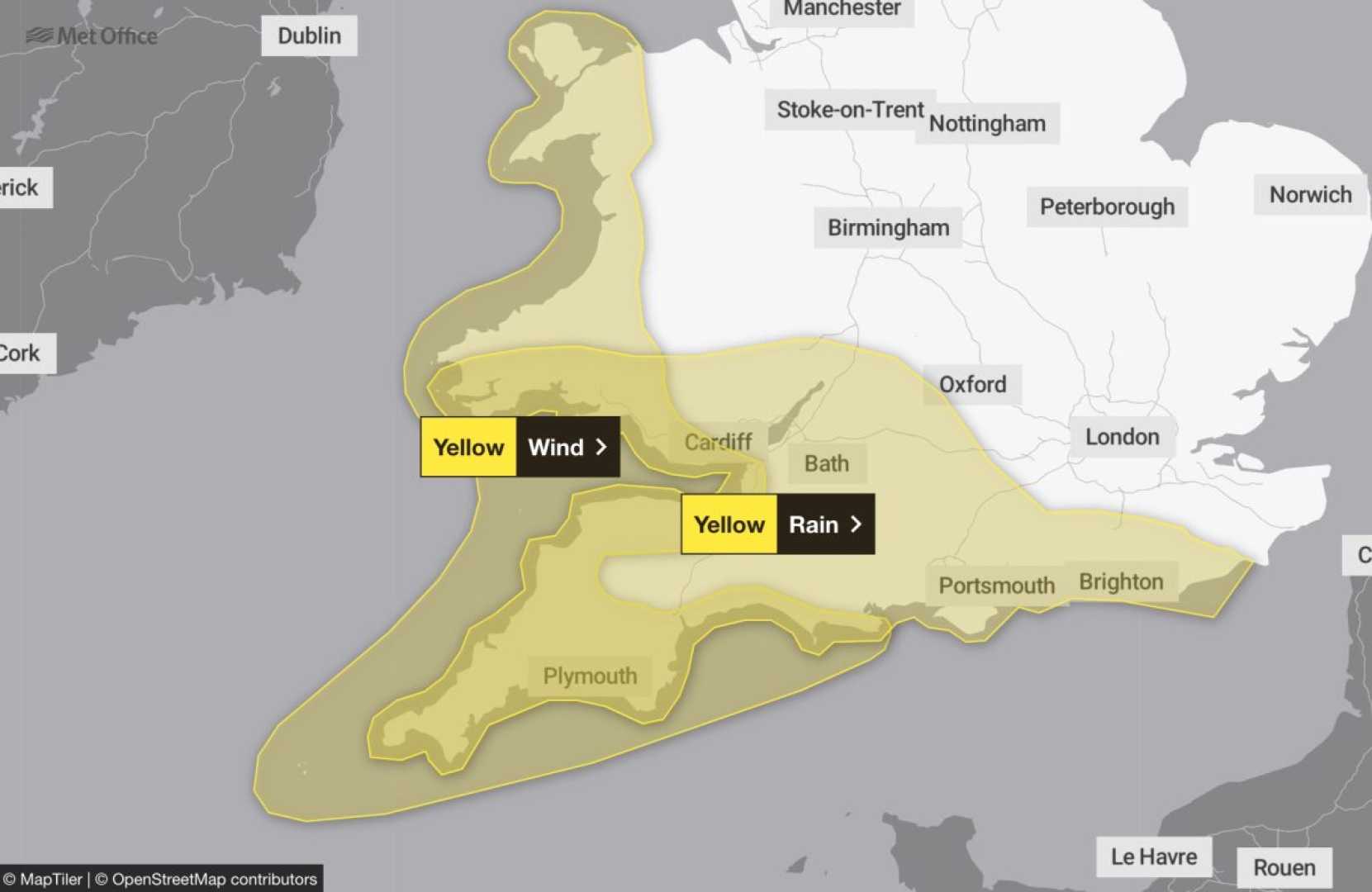 Uk Weather Severe Wind Warning