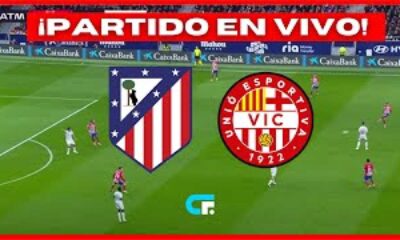 Unió Esportiva Vic Vs Atlético Madrid Copa Del Rey Match