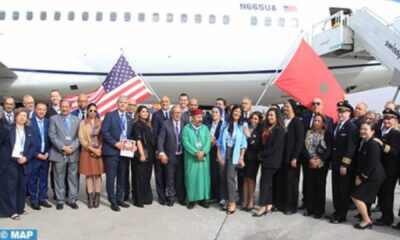 United Airlines Inaugural Flight To Marrakech Morocco