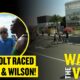 Usain Bolt James Corden Owen Wilson Race