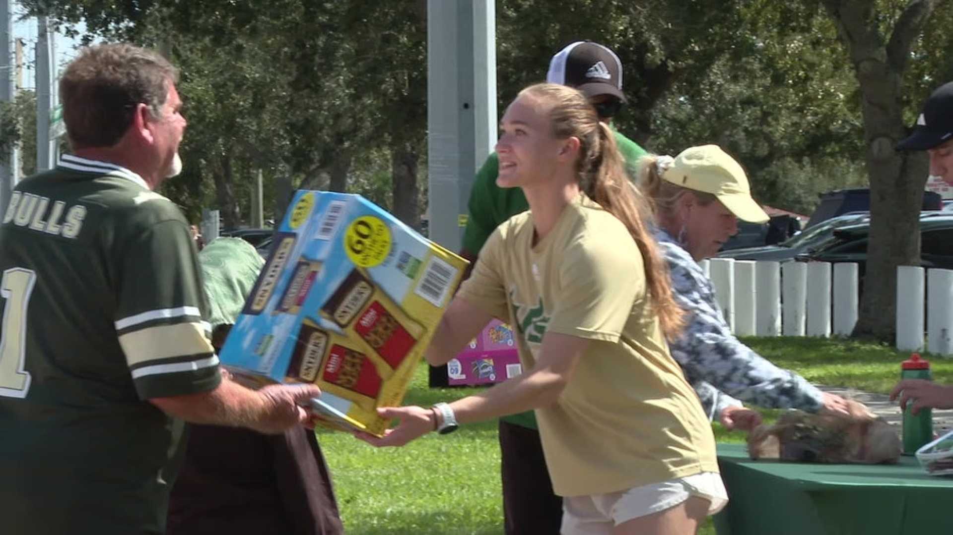 Usf Food Drive Raymond James Stadium