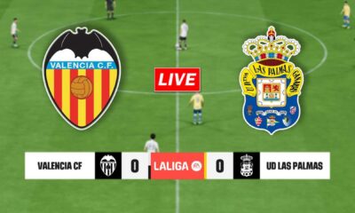 Valencia Vs Las Palmas Laliga Match