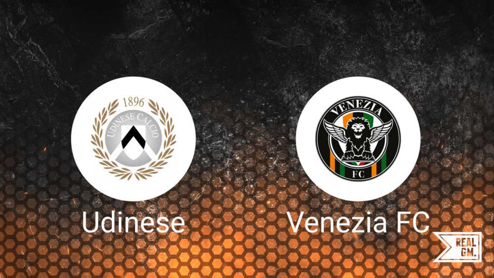 Venezia Fc Vs Udinese Serie A Match