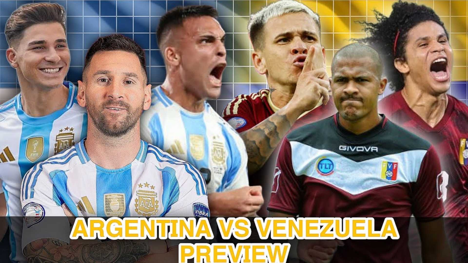 Venezuela Vs Argentina Football Match