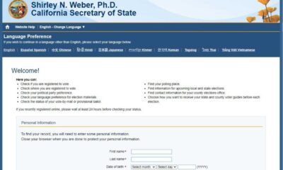 Verifying Voter Registration At Polling Station