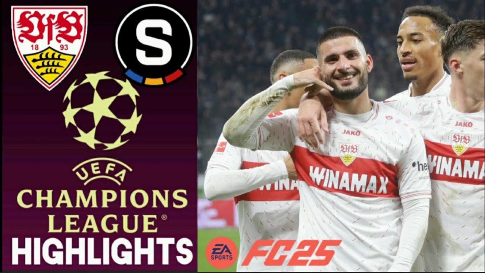 Vfb Stuttgart Vs Sparta Prague Uefa Champions League