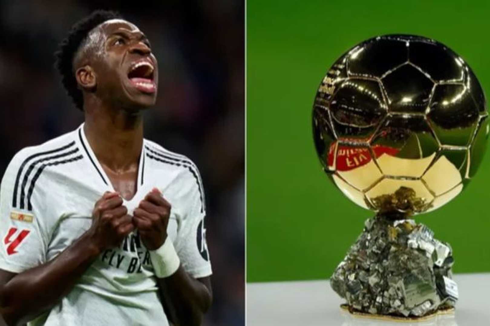 Vinicius Jr Real Madrid Ballon D'or Ceremony