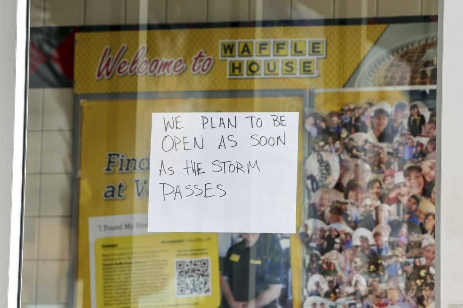 Waffle House Hurricane Closure