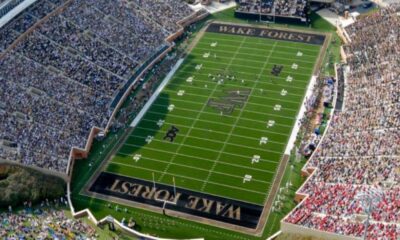 Wake Forest Vs Clemson Football Game Allegacy Stadium