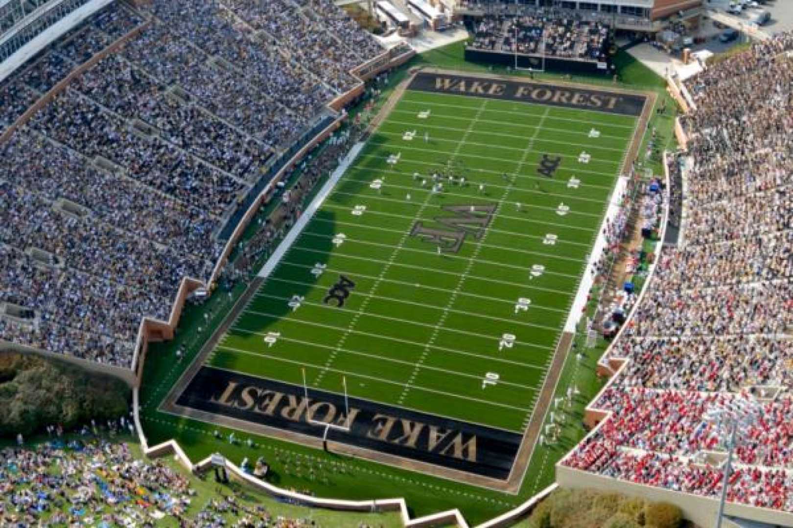 Wake Forest Vs Clemson Football Game Allegacy Stadium