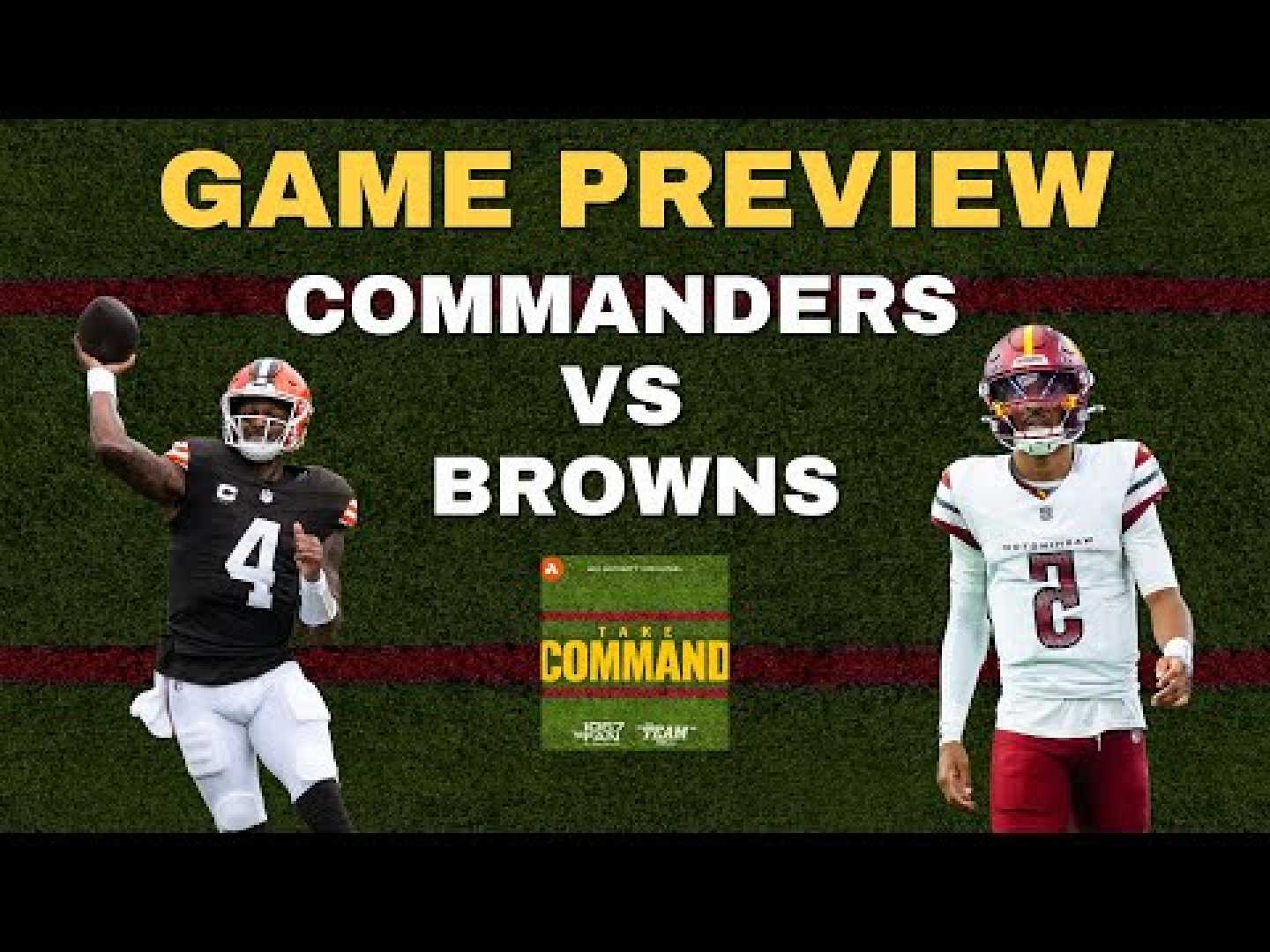 Washington Commanders Vs Cleveland Browns 2024