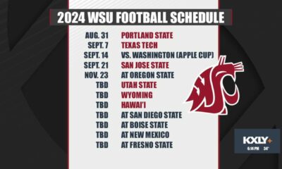 Washington State University Cougars Football Schedule 2024