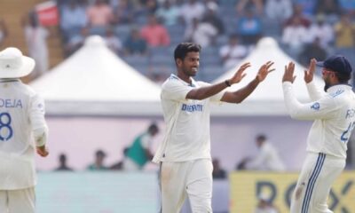 Washington Sundar India Test Cricket Pune