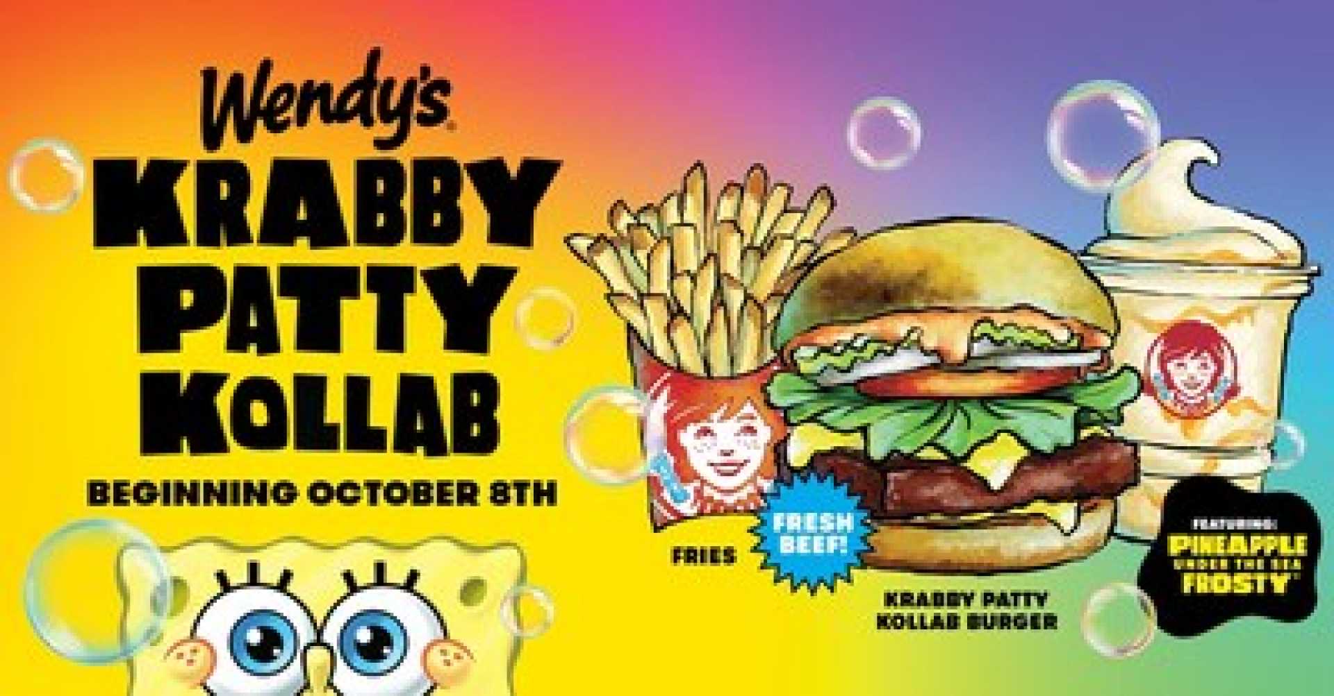 Wendy's Krabby Patty Kollab Burger