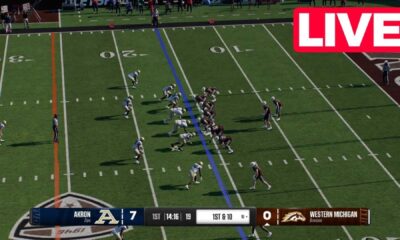 Western Michigan Broncos Vs Akron Zips Football Game