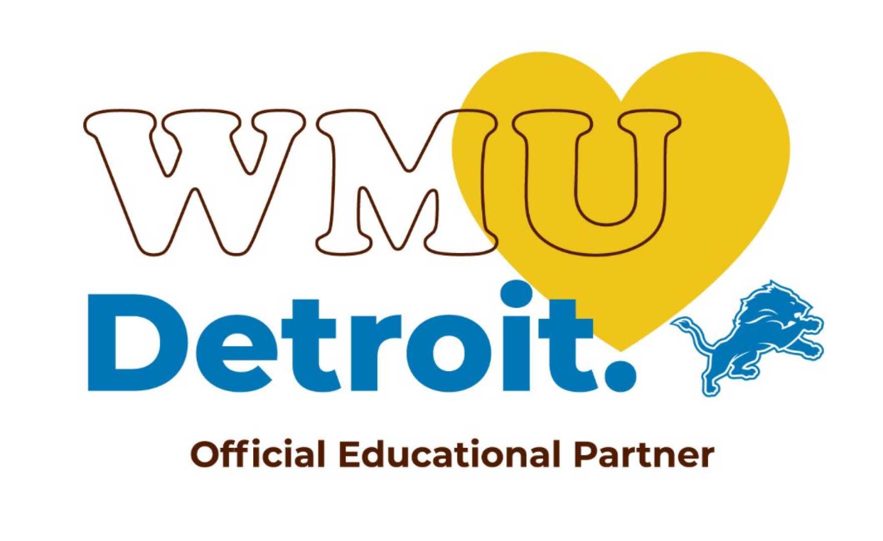 Western Michigan University Detroit Lions Partnership